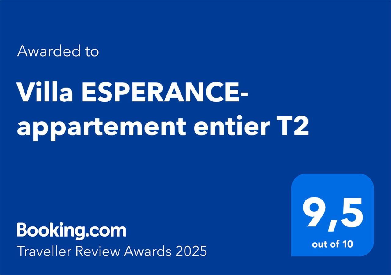 Villa Esperance- Appartement Entier T2 Ла-Сьота Экстерьер фото